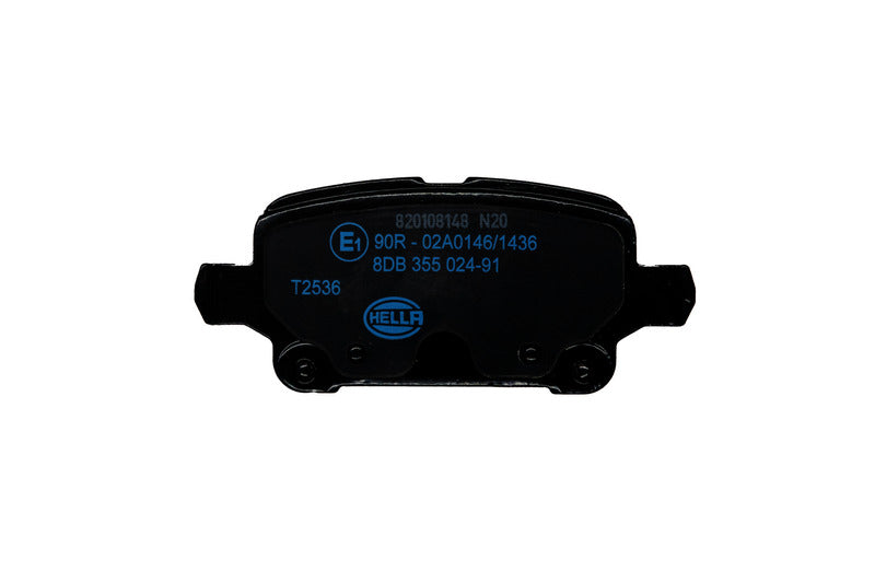 HELLA Brakes DISC BRAKE PAD SET - 355024911