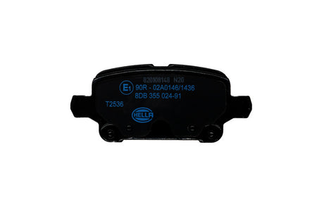 HELLA Brakes DISC BRAKE PAD SET - 355024911
