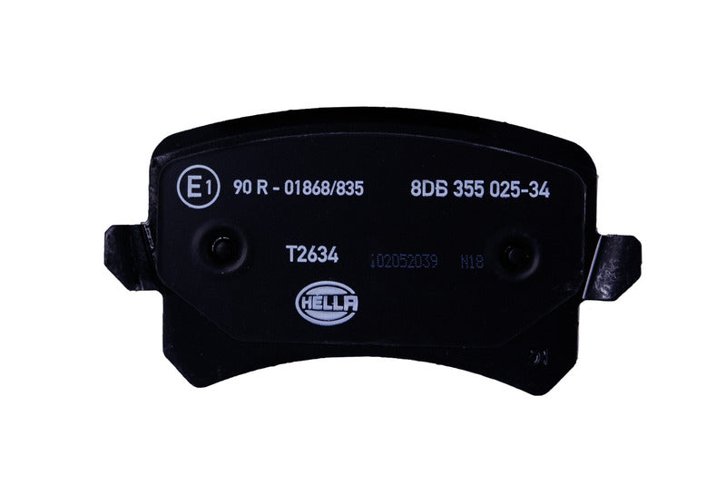 HELLA Brakes DISC BRAKE PAD SET - 355025341