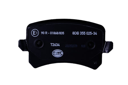 HELLA Brakes DISC BRAKE PAD SET - 355025341