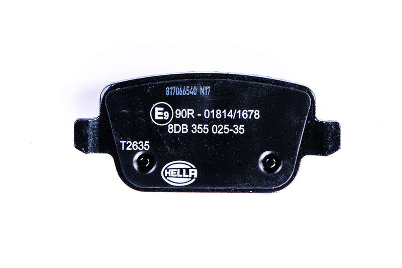 HELLA Brakes DISC BRAKE PAD SET - 355025351