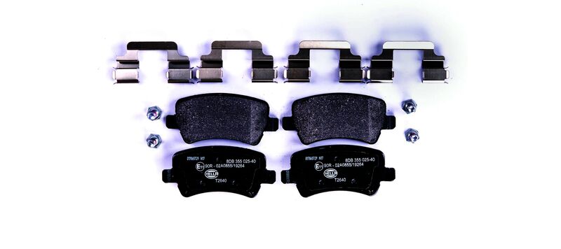 HELLA Brakes DISC BRAKE PAD SET - 355025401