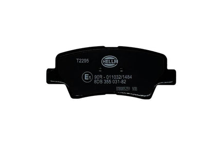 HELLA Brakes DISC BRAKE PAD SET - 355031821