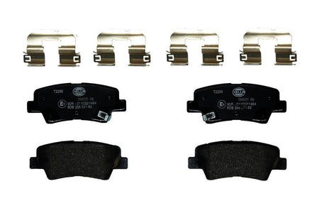 HELLA Brakes DISC BRAKE PAD SET - 355031821