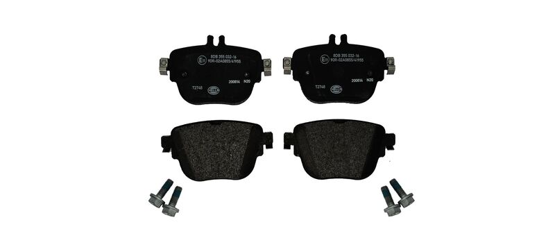 HELLA Brakes Disc Brake Pad Set - 355032161
