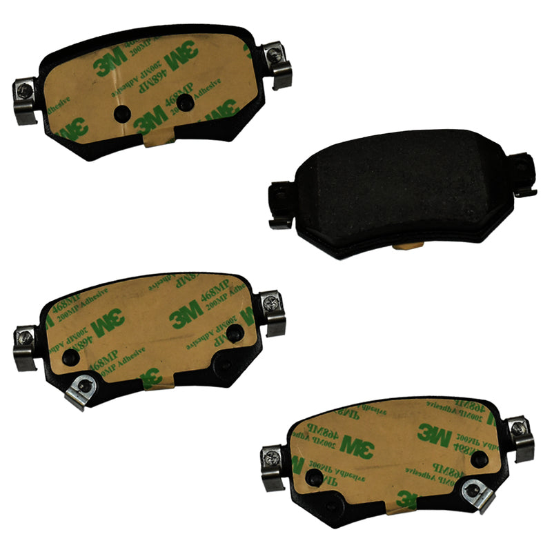 HELLA Brakes Ceramic & Semi-Metallic DISC BRAKE PAD SET - 355034911