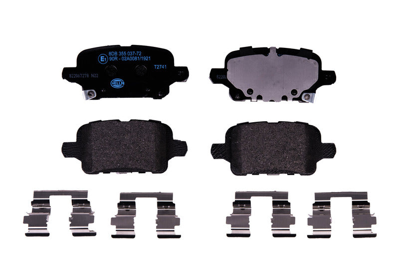 HELLA Brakes Disc Brake Pad Set - 355037721