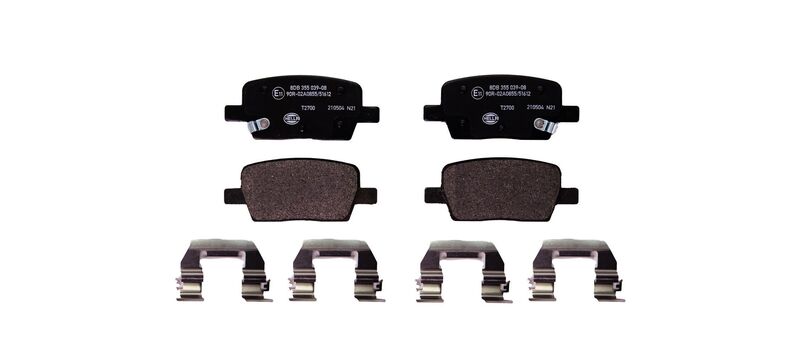 HELLA Brakes Disc Brake Pad Set - 355039081