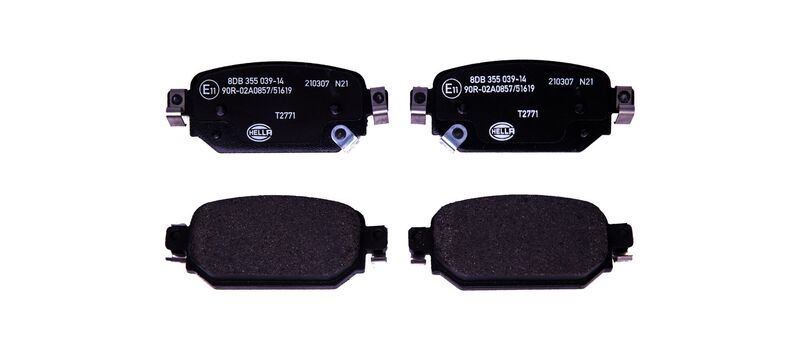 HELLA Brakes Disc Brake Pad Set - 355039141