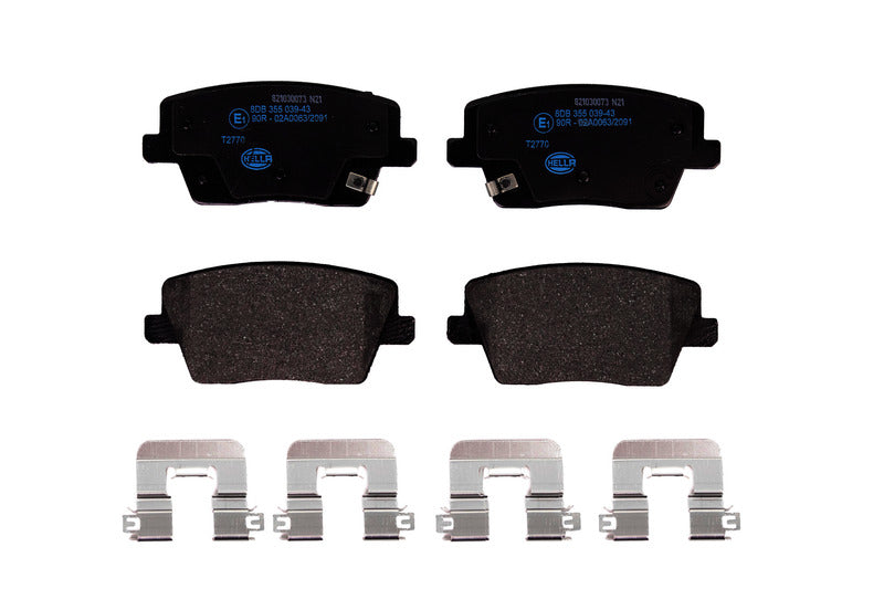 HELLA Brakes Disc Brake Pad Set - 355039431