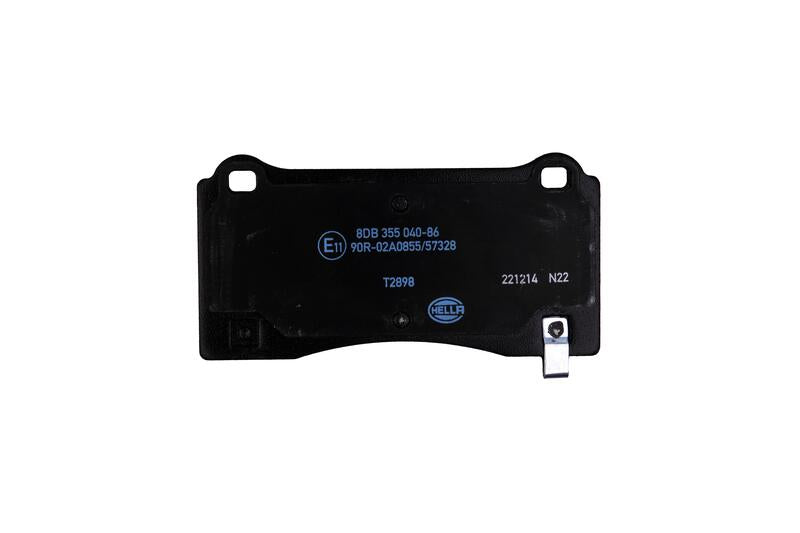 HELLA Brakes DISC BRAKE PAD SET - 355040861