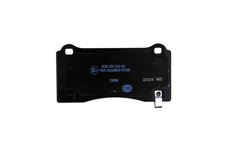 HELLA Brakes DISC BRAKE PAD SET - 355040861