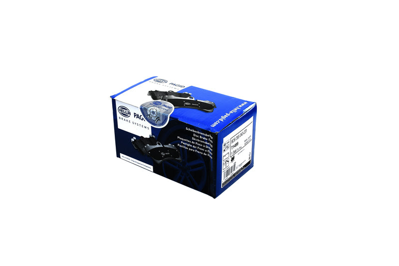 HELLA Brakes Ceramic & Semi-Metallic DISC BRAKE PAD SET - 355043321
