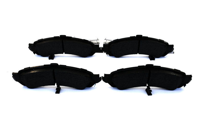 HELLA Brakes Ceramic & Semi-Metallic Disc Brake Pad Set - 355044581