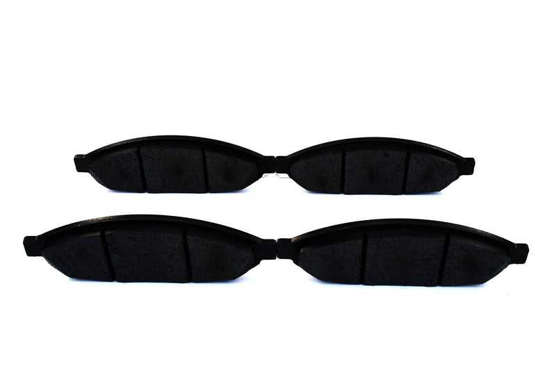 HELLA Brakes Ceramic & Semi-Metallic Disc Brake Pad Set - 355045741