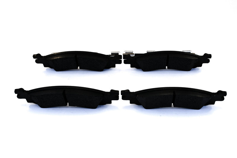 HELLA Brakes Ceramic & Semi-Metallic Disc Brake Pad Set - 355045821