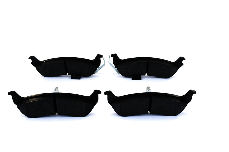 HELLA Brakes Ceramic & Semi-Metallic Disc Brake Pad Set - 355045831