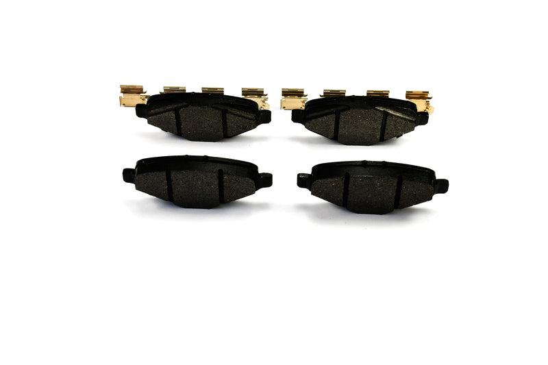 HELLA Brakes Ceramic & Semi-Metallic Disc Brake Pad Set - 355046081