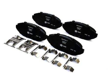 HELLA Brakes Ceramic & Semi-Metallic Disc Brake Pad Set - 355046131