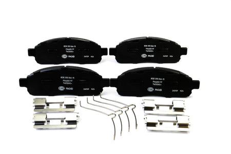 HELLA Brakes Ceramic & Semi-Metallic Disc Brake Pad Set - 355046151