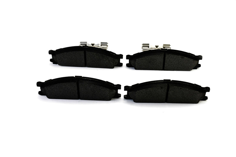 HELLA Brakes Ceramic & Semi-Metallic Disc Brake Pad Set - 355046261