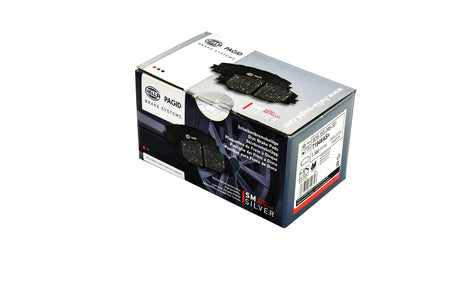 HELLA Brakes Ceramic & Semi-Metallic Disc Brake Pad Set - 355046361