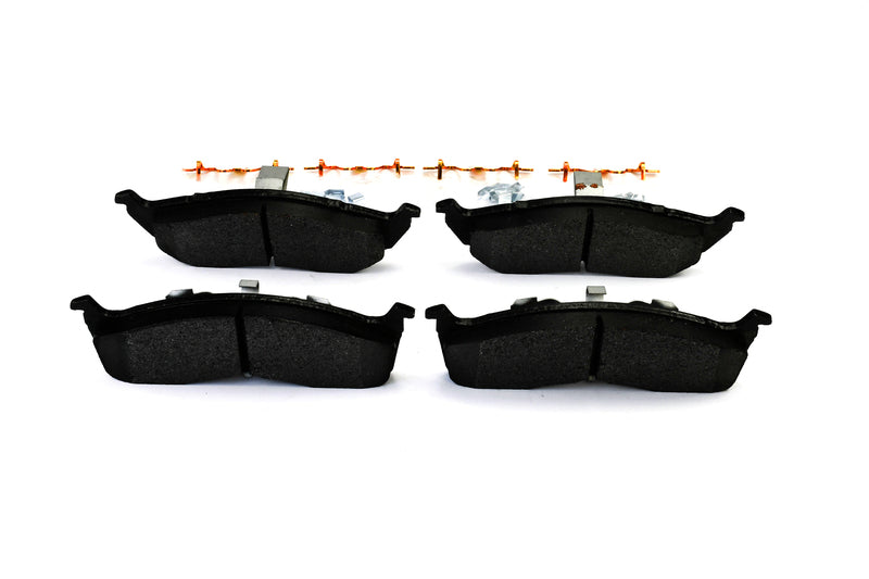 HELLA Brakes Ceramic & Semi-Metallic Disc Brake Pad Set - 355046391