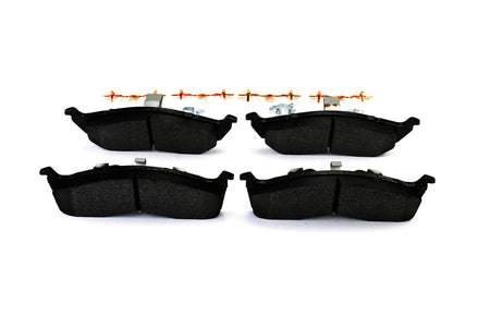 HELLA Brakes Ceramic & Semi-Metallic Disc Brake Pad Set - 355046391