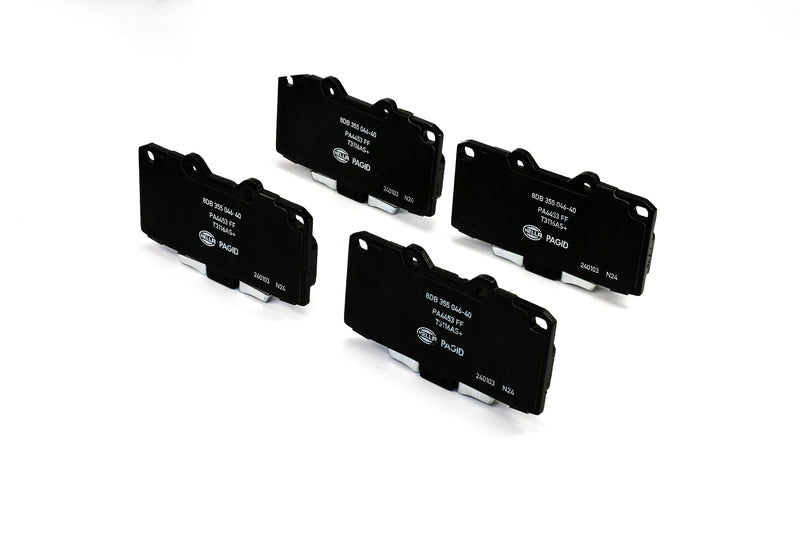 HELLA Brakes Ceramic & Semi-Metallic Disc Brake Pad Set - 355046401