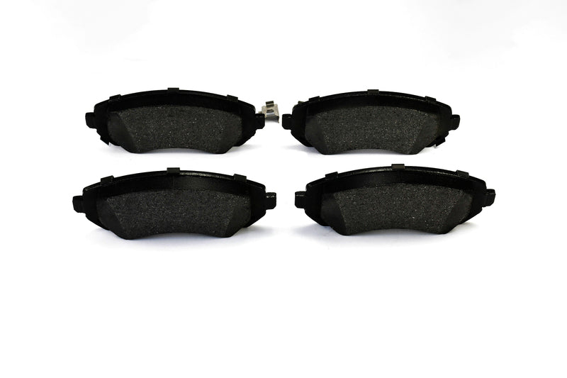 HELLA Brakes Ceramic & Semi-Metallic Disc Brake Pad Set - 355046611