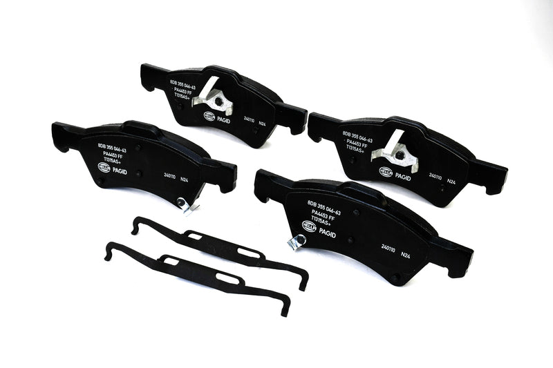 HELLA Brakes Ceramic & Semi-Metallic Disc Brake Pad Set - 355046631