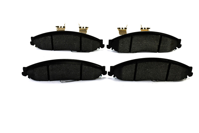 HELLA Brakes Ceramic & Semi-Metallic Disc Brake Pad Set - 355046691