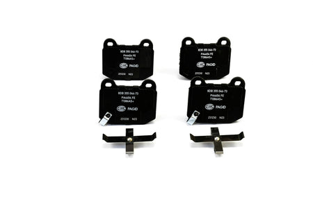 HELLA Brakes Ceramic & Semi-Metallic Disc Brake Pad Set - 355046731