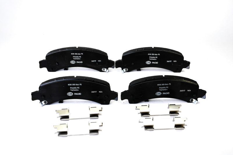 HELLA Brakes Ceramic & Semi-Metallic Disc Brake Pad Set - 355046751