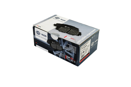 HELLA Brakes Ceramic & Semi-Metallic Disc Brake Pad Set - 355046751