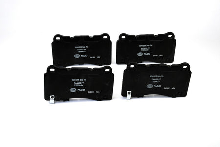 HELLA Brakes Ceramic & Semi-Metallic Disc Brake Pad Set - 355046761