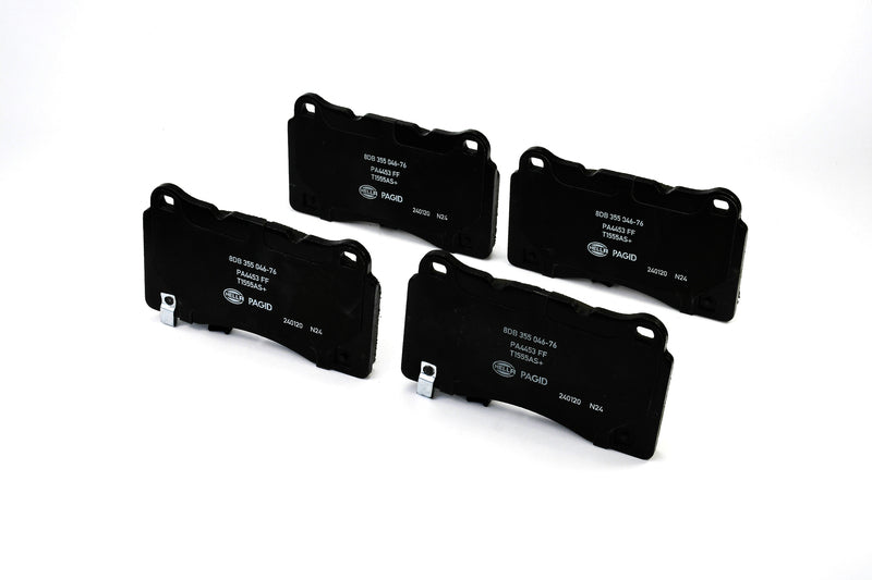 HELLA Brakes Ceramic & Semi-Metallic Disc Brake Pad Set - 355046761