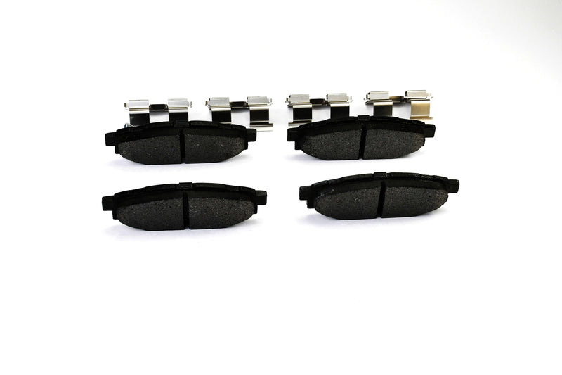 HELLA Brakes Ceramic & Semi-Metallic Disc Brake Pad Set - 355047041