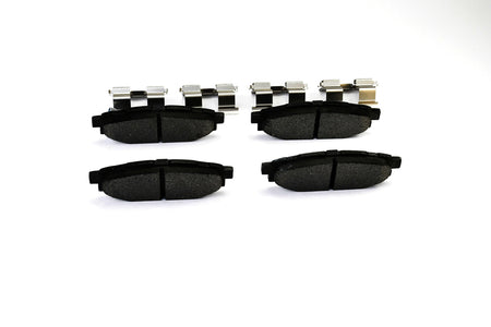 HELLA Brakes Ceramic & Semi-Metallic Disc Brake Pad Set - 355047041