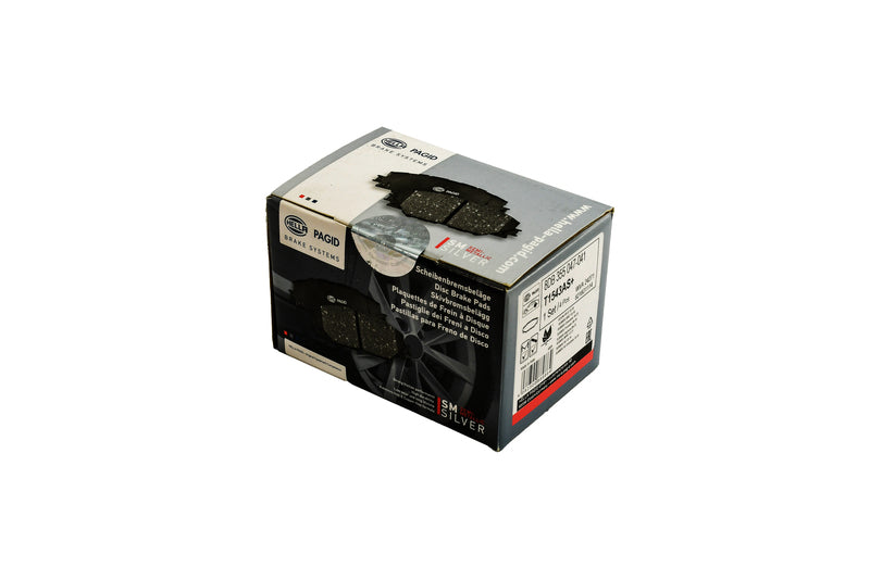 HELLA Brakes Ceramic & Semi-Metallic Disc Brake Pad Set - 355047041