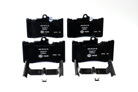 HELLA Brakes Ceramic & Semi-Metallic Disc Brake Pad Set - 355047051