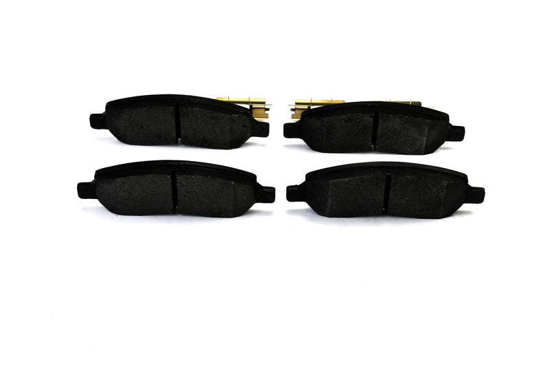 HELLA Brakes Ceramic & Semi-Metallic Disc Brake Pad Set - 355047141