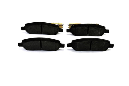 HELLA Brakes Ceramic & Semi-Metallic Disc Brake Pad Set - 355047141