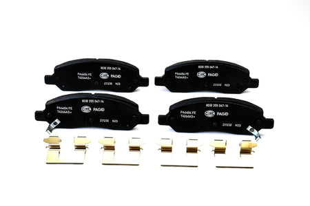 HELLA Brakes Ceramic & Semi-Metallic Disc Brake Pad Set - 355047141