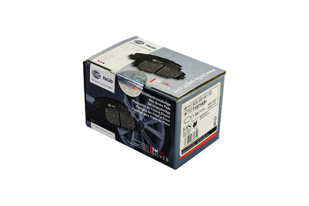 HELLA Brakes Ceramic & Semi-Metallic Disc Brake Pad Set - 355047161
