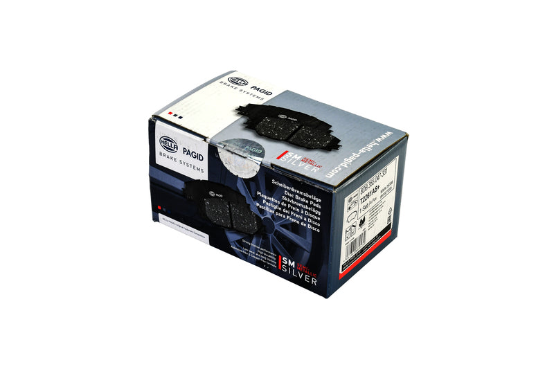 HELLA Brakes Ceramic & Semi-Metallic Disc Brake Pad Set - 355047331
