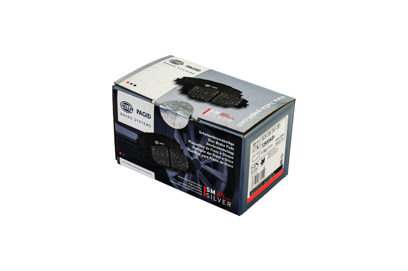 HELLA Brakes Ceramic & Semi-Metallic Disc Brake Pad Set - 355047381