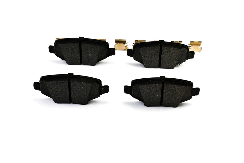 HELLA Brakes Ceramic & Semi-Metallic Disc Brake Pad Set - 355047391