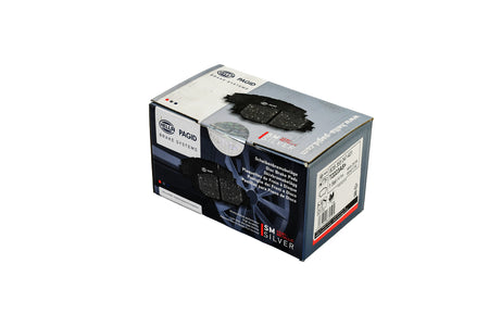 HELLA Brakes Ceramic & Semi-Metallic Disc Brake Pad Set - 355047401