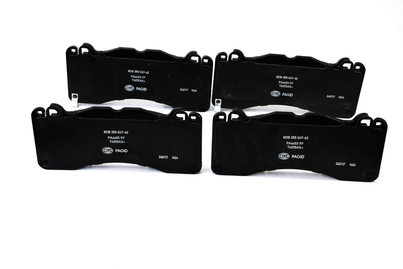 HELLA Brakes Ceramic & Semi-Metallic Disc Brake Pad Set - 355047421